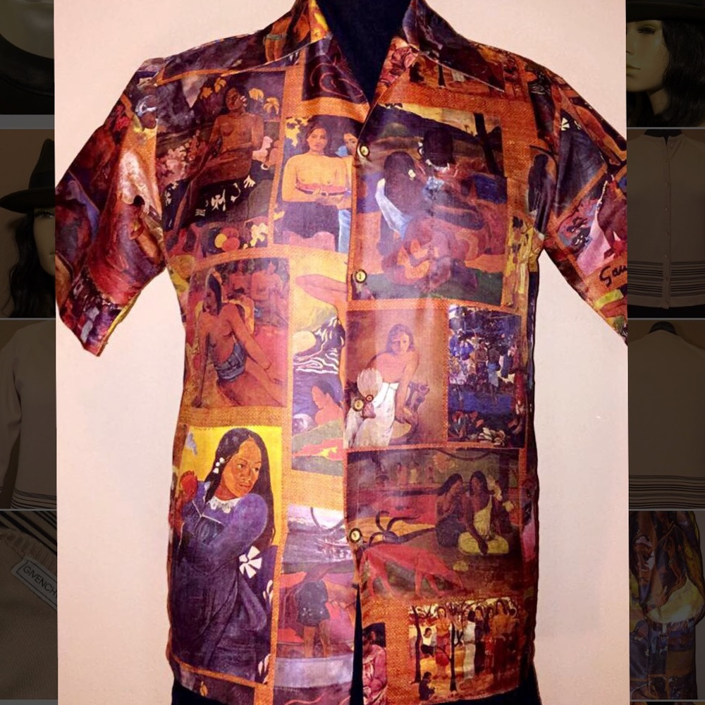 Vintage Hawaiian Gauguin Shirt